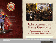 Tablet Screenshot of prinz-eisenherz.info